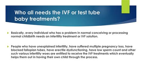 PPT What Is The Difference Between IVF And Test Tube Baby PowerPoint