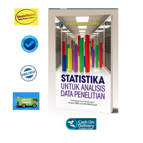 Jual Buku Statistika Untuk Analisis Data Penelitian Dilengkapi Cara