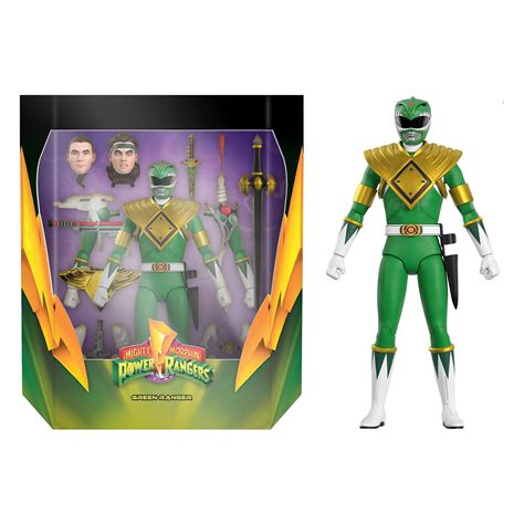 Super7 ULTIMATES Mighty Morphin Power Rangers Green Ranger 7 Power