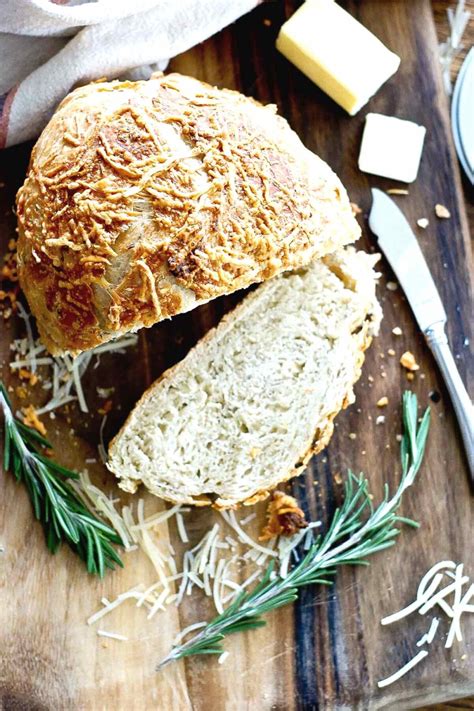 No Knead Rosemary Parmesan Bread In A Dutch Oven Front Range Fed