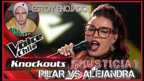 Injusticia Pilar Ram Rez Vs Alejandra Leyton Knockouts The Voice