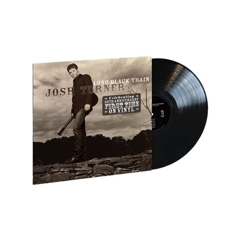 2023 Josh Turner 20th Anniversary Long Black Train Vinyl (Signed ...