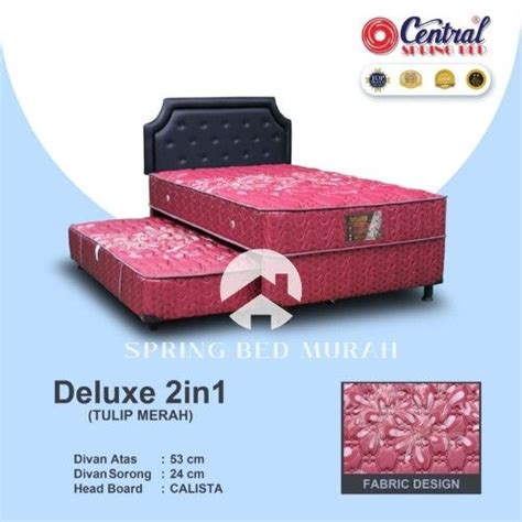 Spring Bed Central Deluxe In Tempat Tidur Murah X Twin Kecil