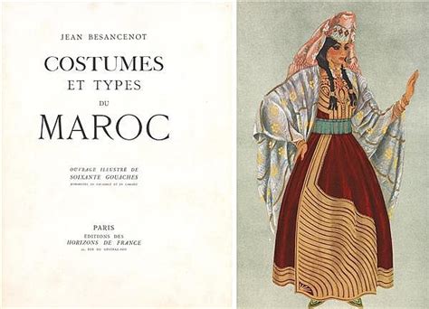 Lot Jean Besancenot Costumes Et Types Du Maroc Album