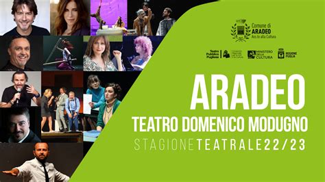 ARADEO Stagione Teatrale 2022 23 Teatro Pubblico Pugliese Archivio