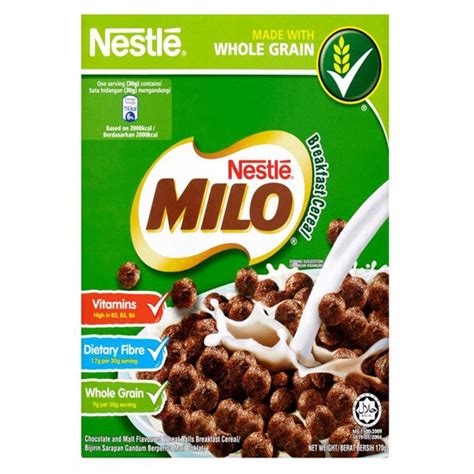 Bánh Ăn Sáng Nestle MILO Cereal Honey Star Koko Krunch Gold Honey