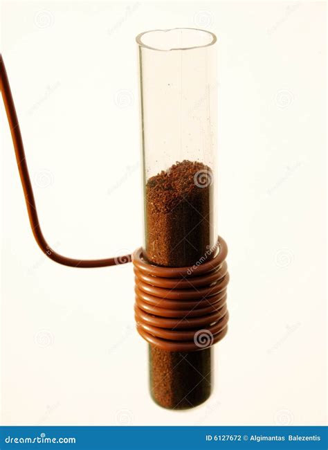 Brown powder stock photo. Image of chemistry, brown, close - 6127672