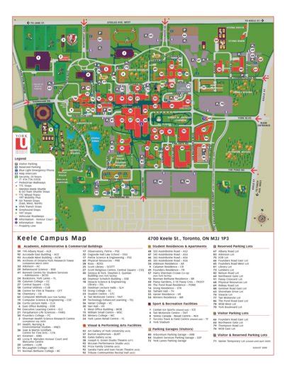 York University Campus Map map by Avenza Systems Inc. - Avenza Maps ...