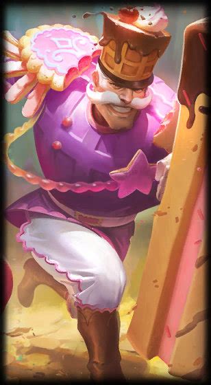 Sugar Rush Braum League Of Legends Skin LoL Skin