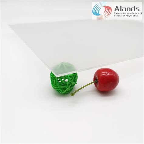 Alands Acrylic Frosted Plastic Plexiglass Transparent Sheet Flexible