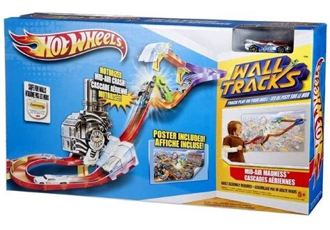 Hot Wheels Pista Pared Acrobacias Aereas A Pilas Tiendajyh Tiendajyh