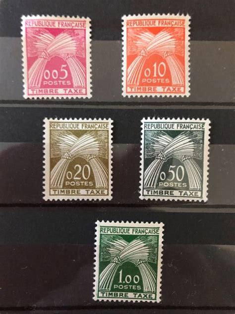 Timbres Taxe série Gerbes 1960 Neufs série complète Kaufen auf Ricardo