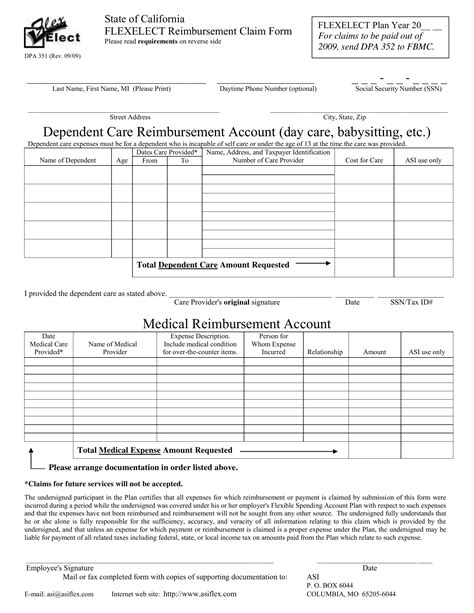 Flexelect Form Dpa 351 Fill Out Printable PDF Forms Online