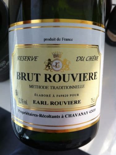 Domaine du Chêne Reserve Brut Rouviere Vivino US