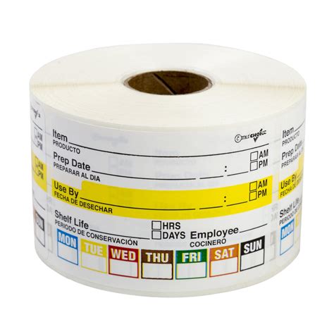 Food Rotation Label 2 X 3 Amercareroyal