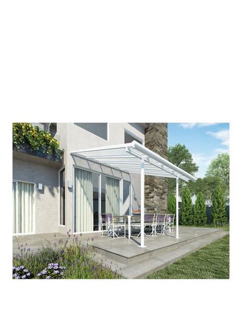 Canopia By Palram Sierra Patio Cover 3x305 Whiteclear Uk