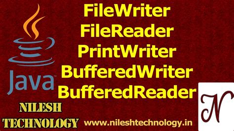 Java Filewriter Filereader Printwriter Bufferedwriter