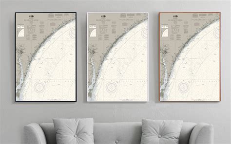 New River Inlet To Cape Fear Nautical Chart The Nautical Chart Company