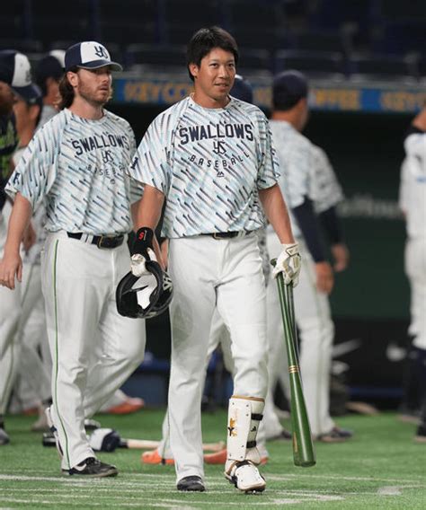 【ヤクルト】山田哲人、下半身のコンディション不良から復帰し華麗な守備披露 プロ野球 日刊スポーツ