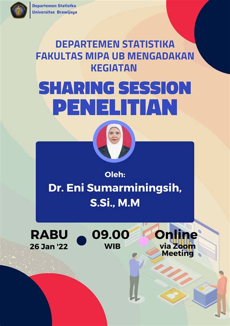 Sharing Session Penelitian Oleh Dr Eni Sumarminingsih S Si M M