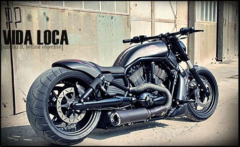 V Rod Harley Gris Bike Designed By Vida Loca Choppers In 2011