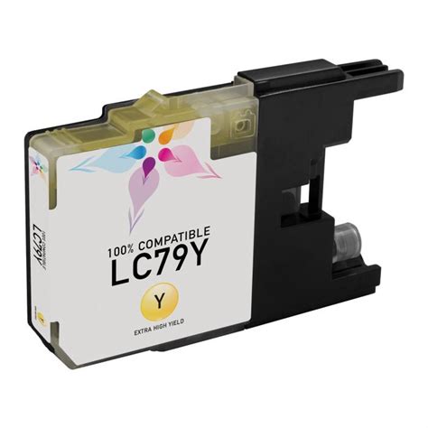 Brother Lc Y Ink Cartridge Extra High Yield Yellow Compatible