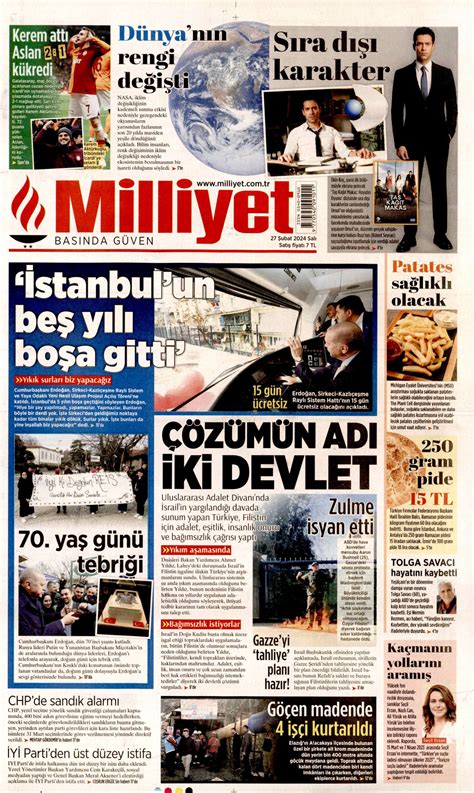 Milliyet Gazetesi Milliyet Man Et Oku Haberler Ubat