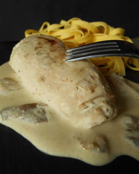 Recette De Poulet Et Sa Sauce Au Boursin Ails Et Fines Herbes