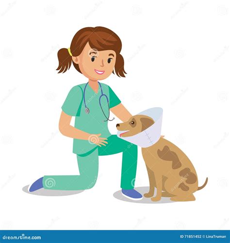 Female Veterinarian Clipart