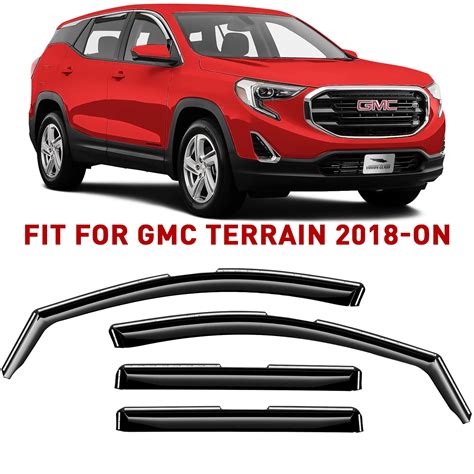 Voron Glass In Channel Extra Durable Rain Guards For Gmc Terrain