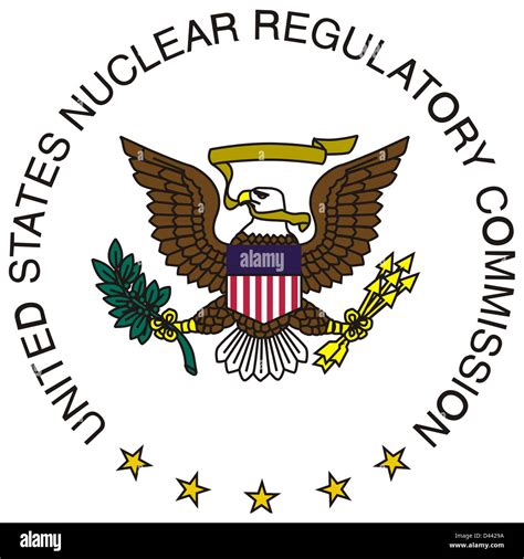 United States Nuclear Regulatory Commission Seal Emblem Stock Photo Alamy