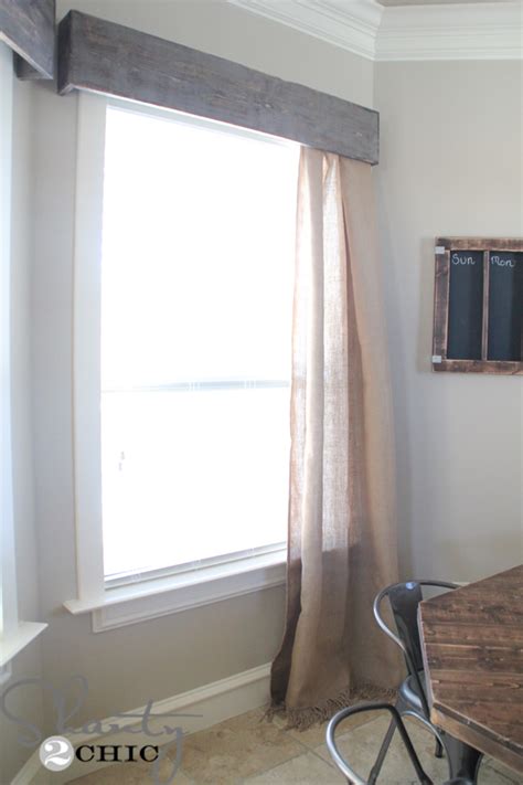 Diy Wooden Window Cornice Shanty 2 Chic