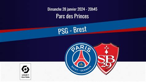 Match Les compositions officielles de PSG Brest dévoilées CulturePSG