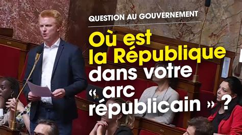 Où est la République dans votre arc républicain Adrien Quatennens