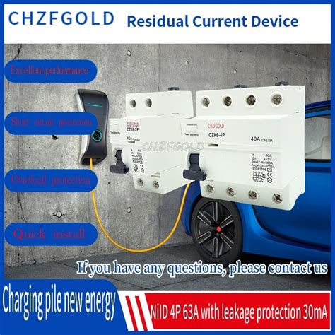 Chzfgold Ac P A Ma Ma Ka Rccb Rcd V V Residual Current