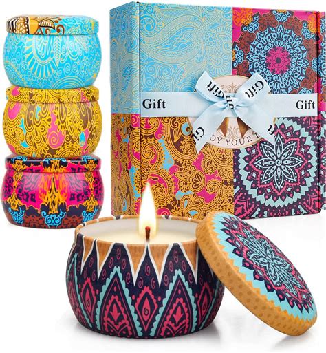 Yinuo Candle Scented Candles Ts For Women Aromatherapy Candles For Home Scented