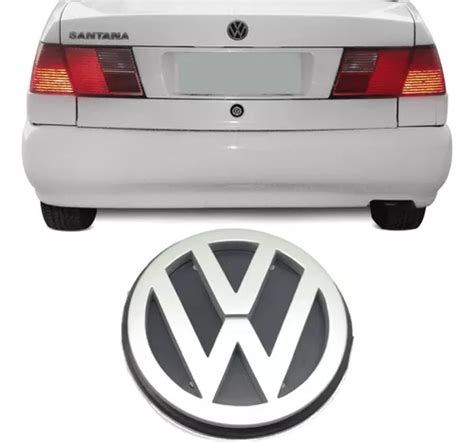 Emblema Vw Traseiro Santana 1991 À 2006 Volks Mala MercadoLivre