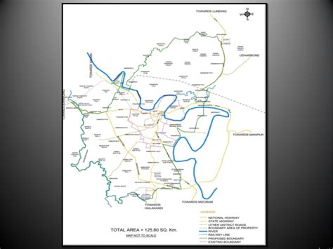 Dc Cachar Issues Draft Map Of Proposed Delineated Area For Silchar Municipal Corporation Seek