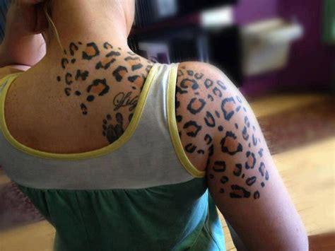 Pin By Tana Rowland On Ink Cheetah Print Tattoos Leopard Print Tattoos Print Tattoos