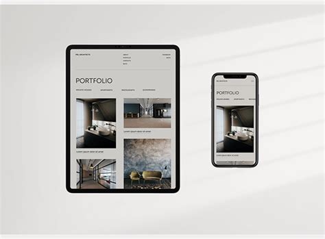 Psl Architects Corporate Website Ui Ux Behance