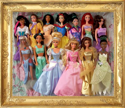 All Disney Princesses Dolls by fragolette on DeviantArt