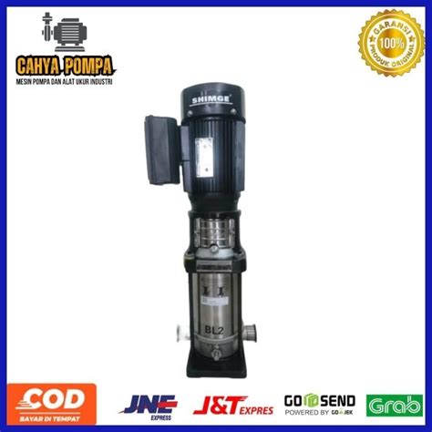 Jual Pompa SHIMGE BL 2 15 Vertical Multi Stage Centrifugal Pumps