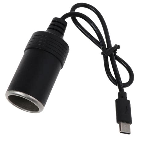 Usb C To Car Cigarette Lighter Cable Converter Up To 12v 3a 36w Pd Usbc Charger For Vehicle