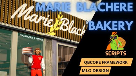 MARIE BLACHERE BAKERY MLO For GTAV FiveM QBcore Server Restaurant MLO