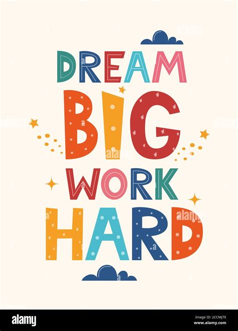 Work hard motivation Stock Vector Images - Alamy