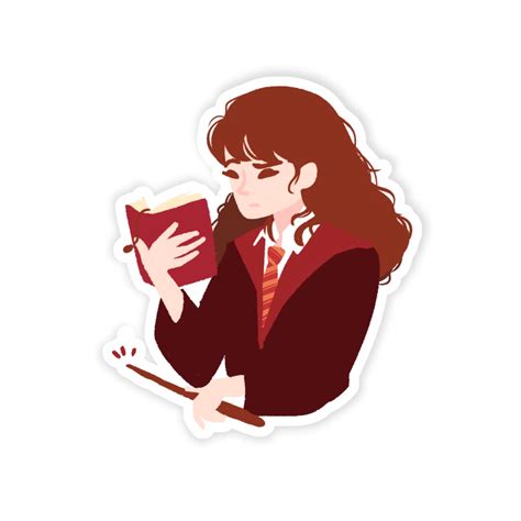 Hermione Granger Sticker Hobbies And Toys Stationary And Craft