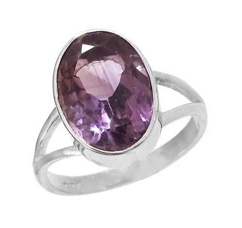 92 5 Handmade Natural Amethyst February Birthstone Sterling Silver