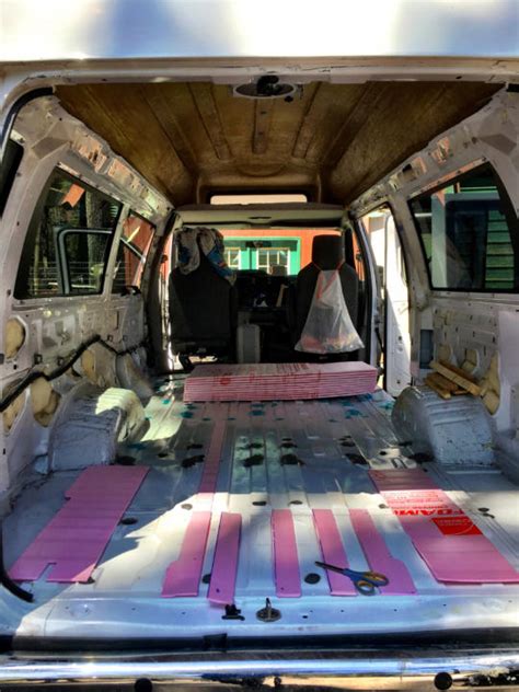 Insulating A Campervan Conversion Best Insulation For Vans Two