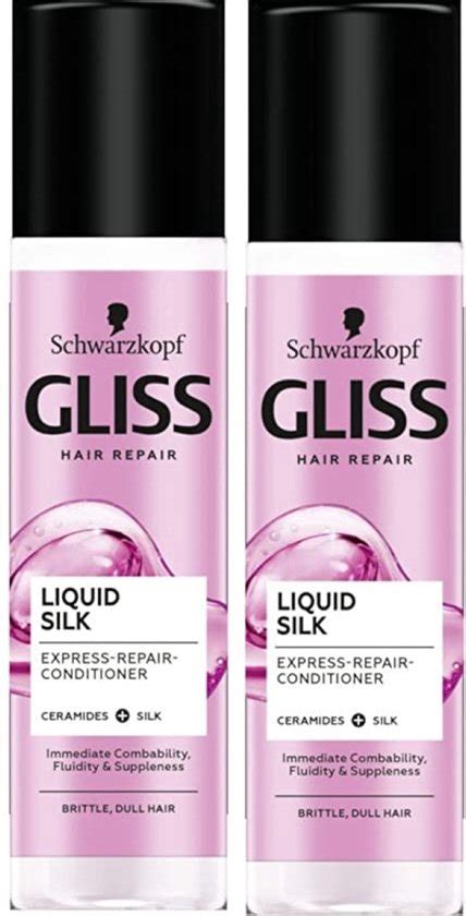 Schwarzkopf Gliss Kur Liquid Silk Anti Klit Spray X Ml Bol