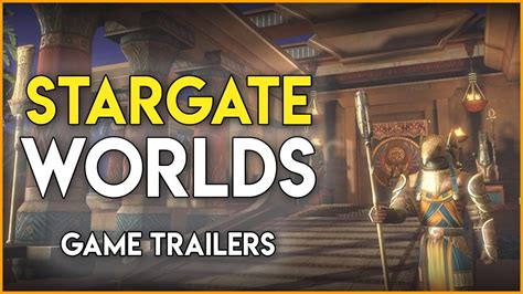 Stargate Worlds All Trailers For The Cancelled Mmo Rpg From The